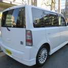 トヨタ bB　2000 中古車 純正ナビ 車検H29.3月 キーレス ABS エアバッグの画像