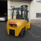 TCM社製経由ロールフォーク3.4ｔ4.0M 2004 中古車 ディーゼル車 全回転フォーク 最大掲高4ｍ ツメ長さ1520mm キーオン7219ｈの画像