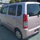 スズキ ワゴンＲ 軽 定員4人 ピンク ベンチシート 27万円の画像