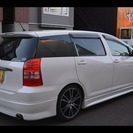トヨタ ウィッシュ X Sパッケージ ローダウンフルエアロ 4WDの画像