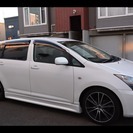 トヨタ ウィッシュ X Sパッケージ ローダウンフルエアロ 4WDの画像