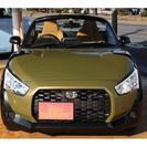 ダイハツ コペン 走行0.1万Km ターボ オープンカー ５速ＭＴの画像