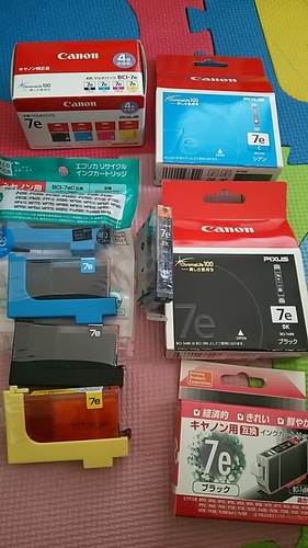 キャノン7eインクカートリッジ12本