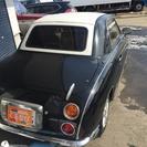 日産 フィガロ エアコン　パワステ　革シートの画像