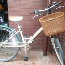 ☆終了☆オシャレな折りたたみ自転車♪