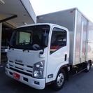 エルフ 3トン　アルミバン　格納ゲート1000kg 