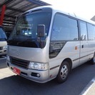 コースター GX26人　自動ドア　ナビ　バックカメラ 
