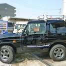 ジムニー 660 ランドベンチャー 4WD 黒仕様の画像