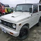 ジムニー 660 ランドベンチャー 4WD ホワイト&ブラックカ...