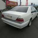 Sクラス S500L ユーザー買取車 ローダウンの画像