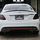 Cクラス C200 アバンギャルド AMGライン BCフォージド20インチ・C63マフラーの画像