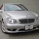 Cクラス C32 左H サンルーフ 黒革 HID 車検30年2月の画像