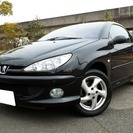 206CC 1.6 オープントップ　コーナーセンサー