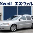 V70 クラシック 純正HDD/Bカメラ/禁煙車/黒革/SR