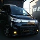  スズキ ワゴンR 660 スティングレー X　16AW車高調 アイドルストップ （ブラックメタリック） ハッチバック　軽自動車の画像