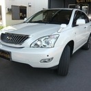  トヨタ ハリアー 2.4 240G Lパッケージ リミテッド 4WD　LEONIS19アルミ （パール） クロカン・ＳＵＶの画像