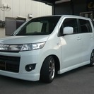  スズキ ワゴンR 660 スティングレー X　16インチAW　車高調 （ブラック） ハッチバック　軽自動車の画像