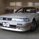 トヨタ ソアラエアロキャビン 3.0 GT　純正フルエアロ・ナビ車高調 （クリスタルホワイトトーニングII） オープンの画像