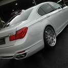  ＢＭＷ 7シリーズ 740i　プラスパック WALDブラックバイソンエアロ （ミネラルホワイト） セダンの画像