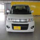  スズキ ワゴンR 660 スティングレー T　スマートキー　HID　純正14AW （パールホワイト） ハッチバック　軽自動車の画像