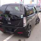  三菱 eKワゴン 660 M　外14インチアルミ （ブラック） ハッチバック　軽自動車の画像