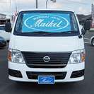  日産 キャラバン 2.0 DX ロングボディ　・低床・ナビ新品 （ホワイト） ミニバンの画像