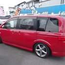  日産 ラフェスタ 2.0 20S パノラミックルーフ仕様　・車高調・ナビ新品 （レッド） ミニバンの画像