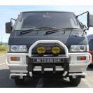  三菱 デリカスターワゴン 2.4 エクシード サンルーフ 4WD　 （グレーシルバー） ミニバンの画像