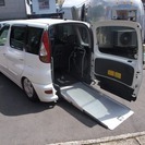  トヨタ ファンカーゴ 福祉　スロープ　車イス車　 （ホワイト）...