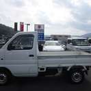  スズキ キャリイ 660 KU 3方開 4WD　エアコン　パワステ （ホワイト） トラック　軽自動車の画像