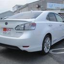  レクサス HS 250h バージョンS　サンルーフ フルセグTV （パール） セダンの画像