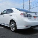  レクサス HS 250h バージョンS　サンルーフ フルセグTV （パール） セダンの画像