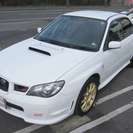  スバル インプレッサSTI 2.0 WRX 4WD　ブレンボ 17インチ （ホワイト） セダンの画像