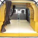  スズキ エブリイ 660 PC ハイルーフ　キャンピング仕様 家具 ベッド （シルバー） ハッチバック　軽自動車の画像