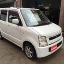  スズキ ワゴンR 660 FX 4WD　 （ホワイトパール） ハッチバック　軽自動車の画像