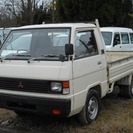  三菱 デリカトラック 3方 旧車　 （ホワイト） ピックアップ...