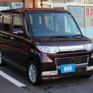  ダイハツ タント 660 カスタム X リミテッド　左パワスラ （パープル） ハッチバック　軽自動車の画像
