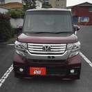  ホンダ N-BOX 660 カスタムG Lパッケージ 4WD　パワースライドドア （ワインレッド） ハッチバック　軽自動車の画像