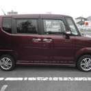  ホンダ N-BOX 660 カスタムG Lパッケージ 4WD　パワースライドドア （ワインレッド） ハッチバック　軽自動車の画像