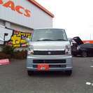  スズキ エブリイワゴン 660 JP 4WD　社外ナビ付き （ライトブルー） ハッチバック　軽自動車の画像