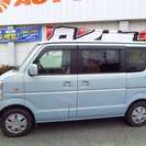  スズキ エブリイワゴン 660 JP 4WD　社外ナビ付き （ライトブルー） ハッチバック　軽自動車の画像