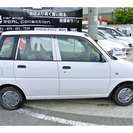  スバル プレオ 660 A　4ナンバー車　DVD再生デッキ　CD ラジオ （ホワイト） ハッチバック　軽自動車の画像