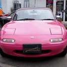  マツダ ロードスター 1.8 SRリミテッド　 （ピンクメタリック） オープンの画像