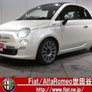  フィアット 500C ツインエアー ラウンジ　正規D車ナビET...