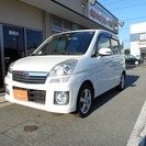  スバル ステラ 660 カスタムR 4WD　 （パール） ハッ...