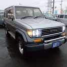  トヨタ ランドクルーザープラド 3.0 EXワイド ディーゼルターボ 4WD　 （シルバーダークブルーツートン） クロカン・ＳＵＶの画像