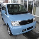  三菱 eKワゴン 660 M Xパッケージ　 （ホワイトブルー） ハッチバック　軽自動車の画像