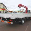  いすゞ フォワード 2.75t ワイドベッドレス　4段クレーン付　 （白） トラックの画像