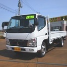  三菱 キャンター 2t 4WD 全低床　標準ロング　平ボディ　...