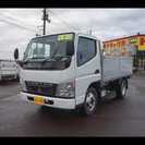  三菱 キャンター 3t 4No.　4WD 全低床　アルミ煽　平...